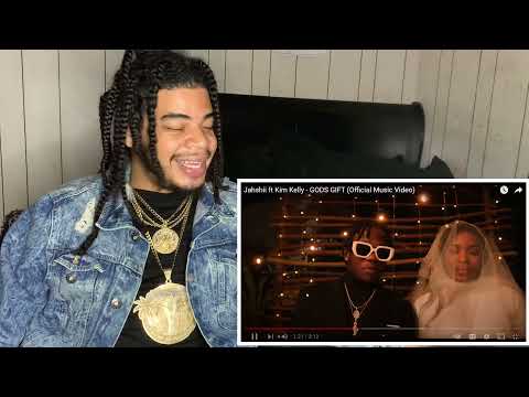 Jahshii ft Kim Kelly - GODS GIFT (Official Music Video) Reaction 🔥💛💪🏽💯