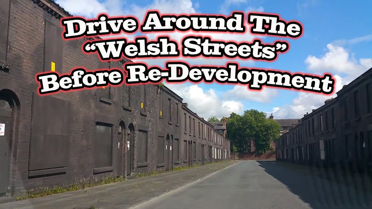 Drive around the Welsh Streets in Liverpool before renovation 2016