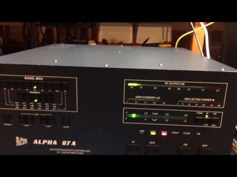Alpha 87A operation demonstration