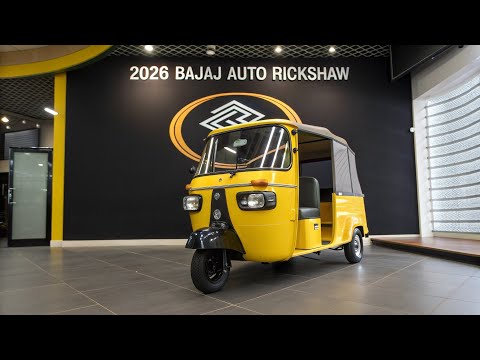 Thumbnail for Futuristic Electric Bajaj Auto Rickshaw 2026 | Full Walkaround by Bajaj Auto