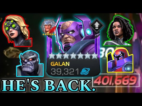 FROM "MID" TO MUST-HAVE: Galan's INCREDIBLE Resurgence In 2025! 7 Star Rank 4 Gameplay | Mcoc