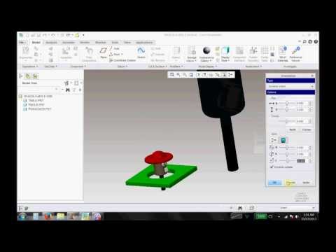 Creo 1.0 Animation Mechanism Tutorial Demo