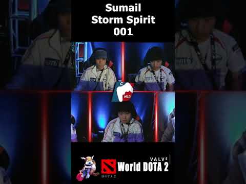 Remembering to sumail Storm Spirit | Best play - Dota 2 - World DOTA 2 | #Shorts