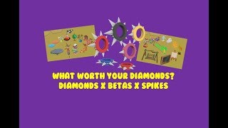 WHAT WORTH BETAS AND SPIKES IN DIAMONDS Animal Jam