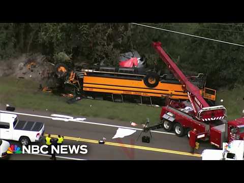 Deadly school bus crash in Florida