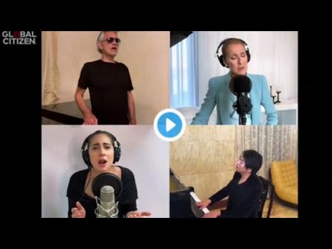 شاهد أساطير الموسيقى يحيون حفلاً افتراضياً من بيوتهم بعنوان "عالم واحد" دعما للواقفين في وجه كور…