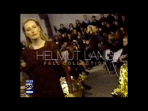 Helmut Lang Fall 1996 (Fashion TV)