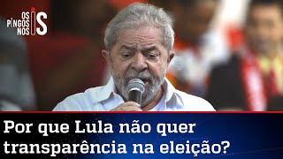 Lula junta-se a STF e Pacheco na luta contra o voto auditável