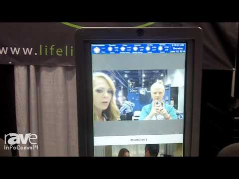 InfoComm 2014: LifeLine Shows Off Touchscreen Display with Augmented Reality App