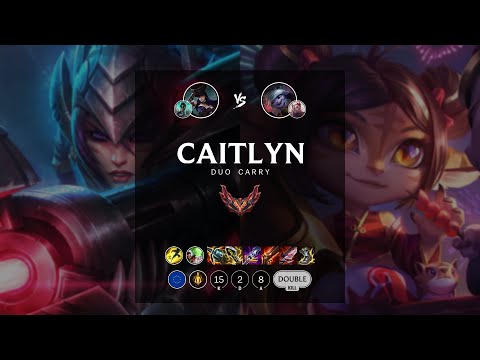 Caitlyn ADC vs Tristana - EUW Grandmaster Patch 12.9