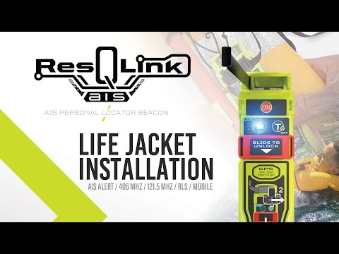 ResQLink AIS: Life Jacket Installation | ACR ARTEX