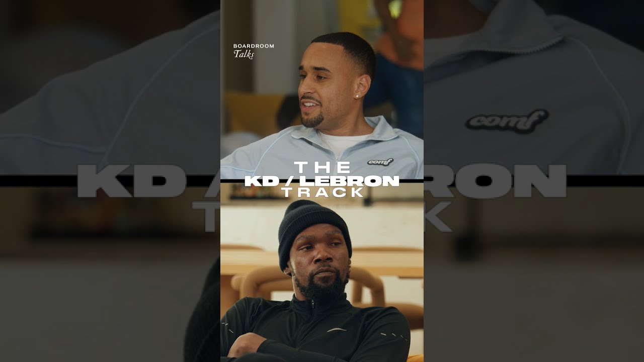 Kevin Durant reveals he & LeBron James recorded rap songs together #kevindurant #lebronjames