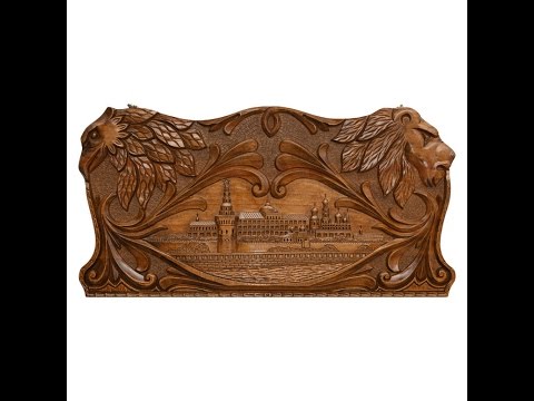 Видеообзор нарды резные "Кремль и Символы Власти", Mirzoyan