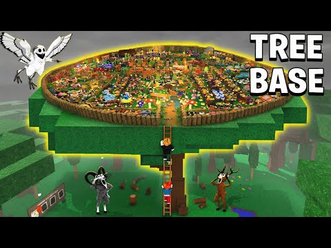 SECRET TREE BASE in 99 Nights in the Forest