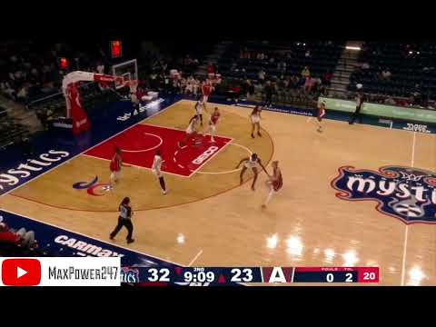 Haley Jones WNBA debut game footage
