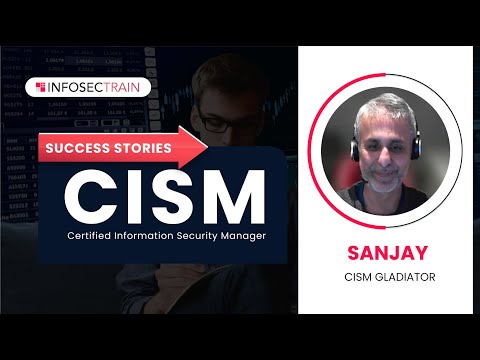 CISM Infosectrain Review | CISM Success Stories | Anand CISM Gladiator