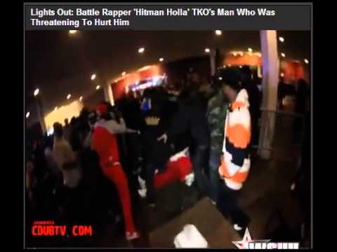 Hitman Holla Punches Guy At His B-Day Party In STL