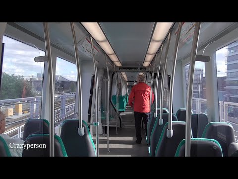 Metrorit Hoekse Lijn en RET metro's Schiedam Centrum