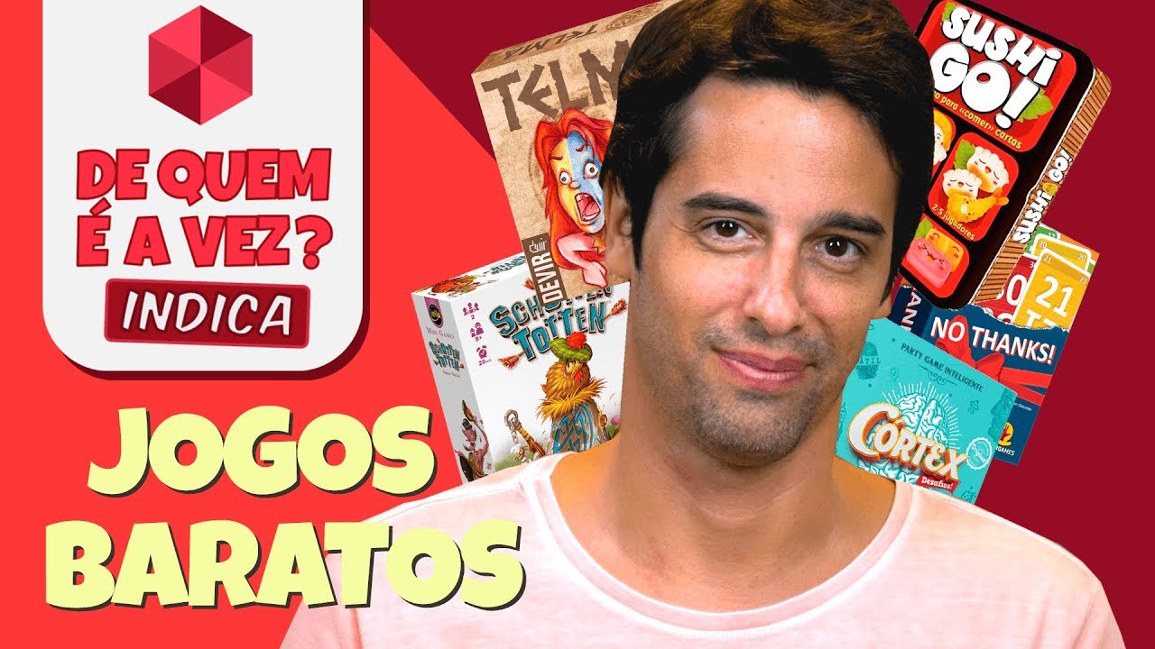 TÁ POBRE? | Top jogos por menos de 100 Reais | De quem é a Vez? - Indica