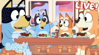 🔴LIVE: Family Feast with Bluey | 30 MINUTES+ | Bluey gameplay video by carterbri, 34:00 duration
