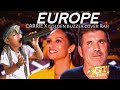 This kids cover the song Europe Carrie and got the golden buzzer from the judges|AGT 2023
