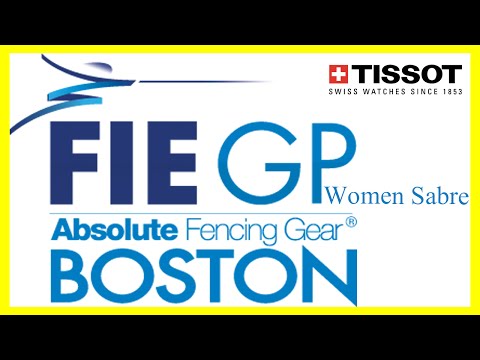 Fencing Grand Prix Boston 2015 Women Sabre - Piste Yellow