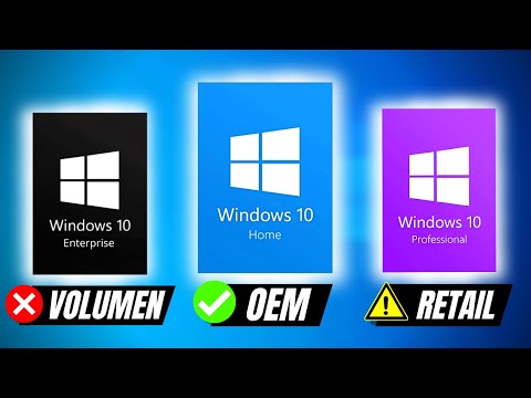 ⛔🤔 ¿Qué LICENCIA COMPRAR para Windows? Legal y Barato - OEM, RETAIL, VOLUMEN