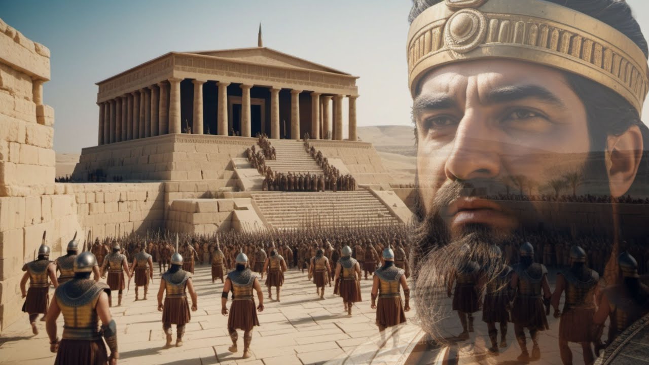 Como NABUCODONOSOR  destruiu o GLORIOSO TEMPLO DE SALOMÃO?