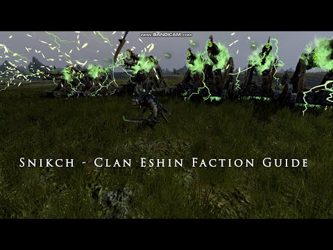 Total War: Warhammer 2 Snikch - Clan Eshin Faction Guide