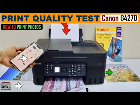 Canon Megatank G4270 All-in-One Wireless Supertank Printer |Print, Copy, Scan and Fax|with Airprint and Mopria Printing|Auto Document Feeder and Backlight 1.35" Square LCD Screen video review thumbnail