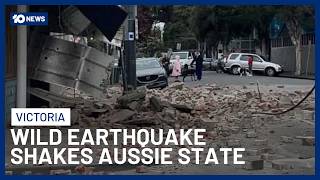 Thousands React After Strongest Earthquake in Years Hits Victoria | 10 News