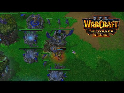 Warcraft 3 Reforged 1vs1🟡Nightelf vs Orc⭐Deutsch/German⭐Full WC3 Gameplay