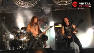 Destroyer 666 - I am the Wargod (live Hellfest, Clisson, France, 20-06-14)