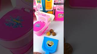 Satisfying with Unboxing & Review Miniature Toilet | ASMR Video no music #asmrtoys #cutetoys