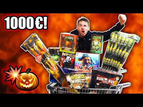 €1000 FIREWORKS! 🧨💥 XXL HALLOWEEN SPECIAL 2025 🎃🔥 NEW YEAR'S EVE ANTICIPATION 2025 😍