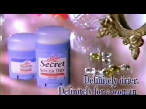 Secret Sheer Dry Infomercial 2m - Philippines, 1998/1999