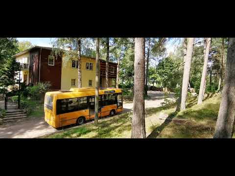 Rīgas Ikarus E91.54 Berģu pagalmos / Рижский Ikarus E91.54 во дворах Берги