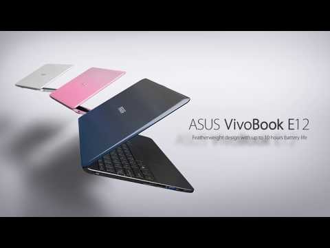 Featherweight design with up to 10 hours of battery life | VivoBook E12