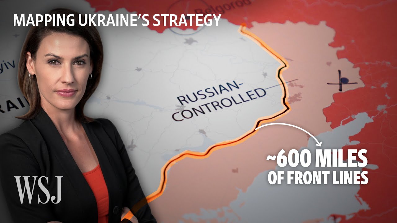 Ukraine’s Counteroffensive Strategy, Mapped Out