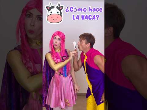 ¿CÓMO HACEN LOS ANIMALES? 🐥🐽🐮🫏🦉Adivinanzas con Luli Pampin y el Pampin Team #shortvideo