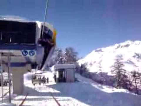 Risalita integrale seggiovia Doppelmayr "Genziana" - Madonna di Campiglio (TN) / Chairlift