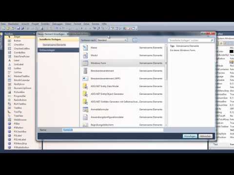 Visual Basic 2010 Tutorial #4 Mehrere Formen