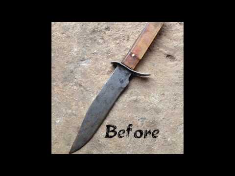 Refurbished Original Bowie Knife, Sabre Japan Project