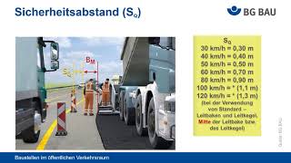 1x1 im Arbeitsschutz: Baustellen im Verkehrsraum