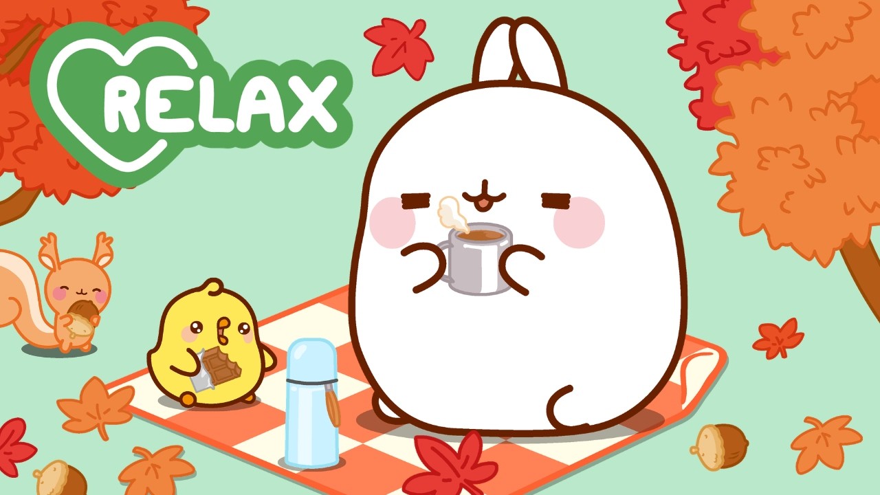 The Coziest Autumn Picnic Ever! 🍂🧺 Molang’s Relaxing Adventure
