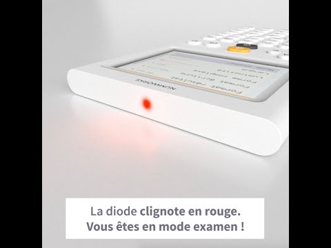 Activer le mode examen de la calculatrice NumWorks