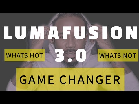 LUMAFUSION 3.0 update review and tutorial  sort of  check it out the best mobil  editing software