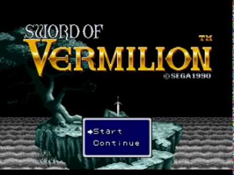 Sword of Vermilion Megadrive