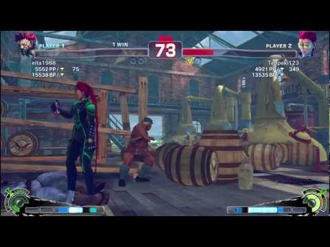 Kyabetsu (Viper) vs Eita (Akuma) - AE 2012 Match *1080p HD*