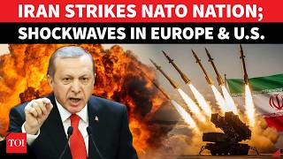 Iran Unleashes First Ballistic Missile Attack On NATO Territory; Bloc In Action, Turkey Rains Fire